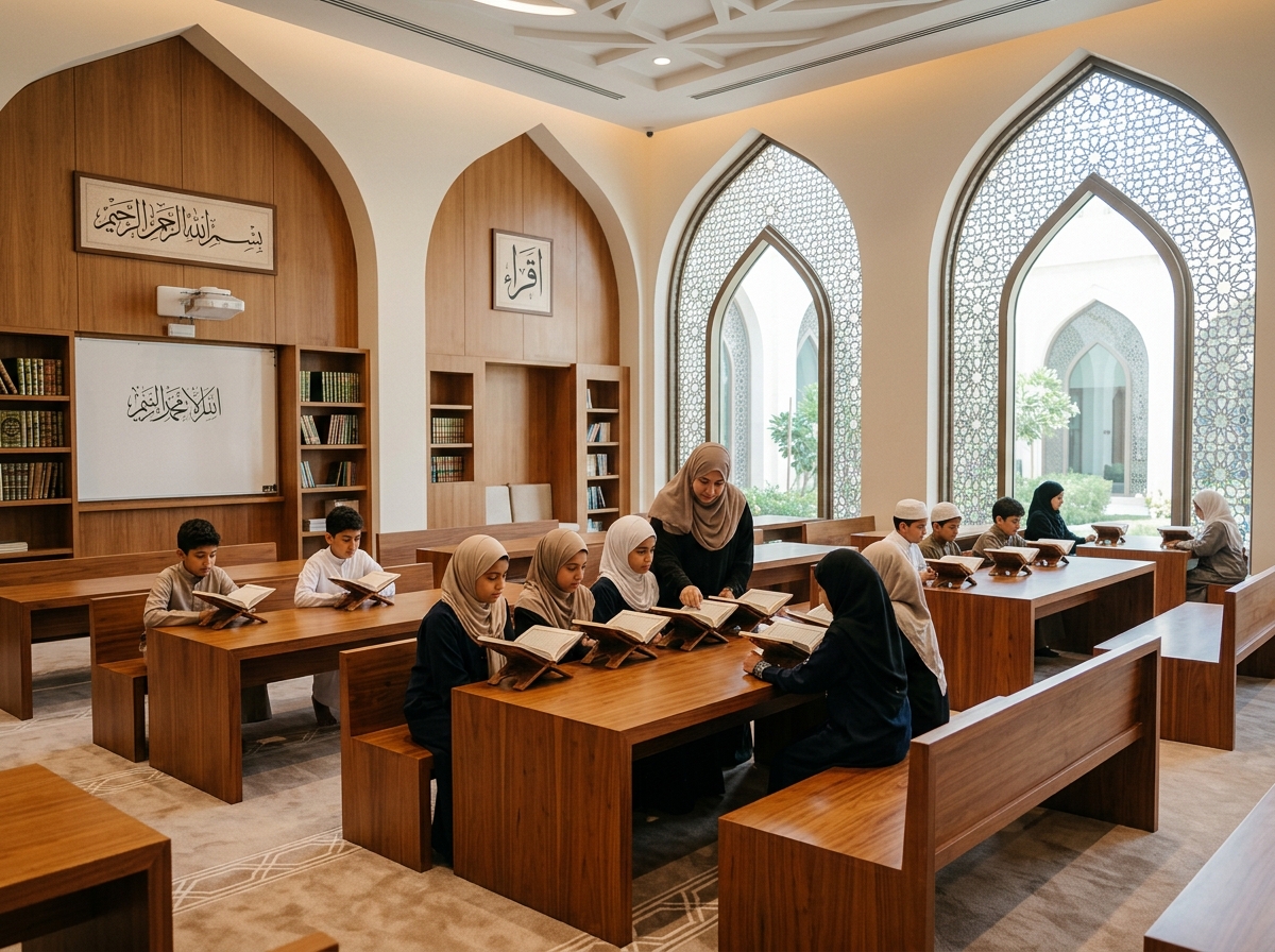 Islamic studies classroom